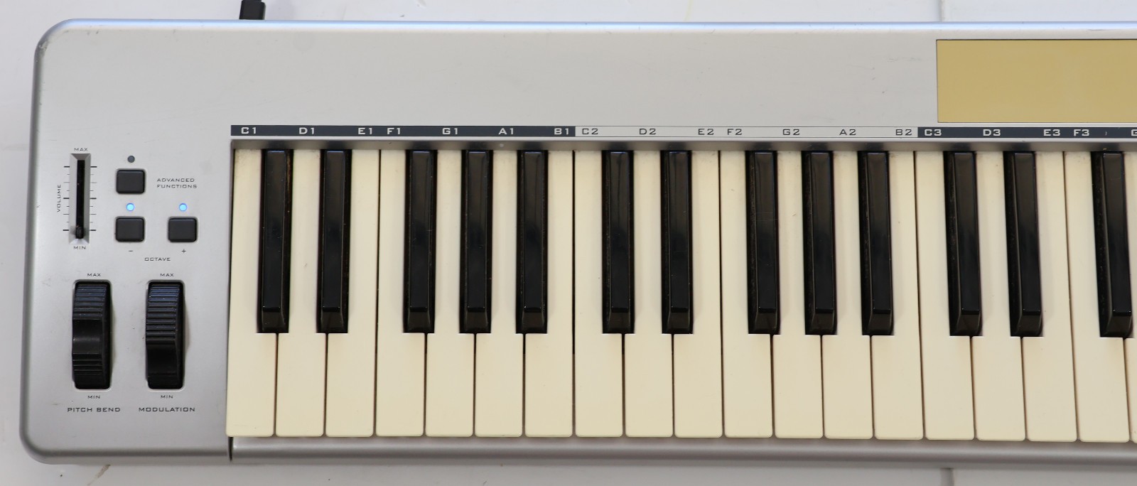 M-Audio Keystation 49e USB 49-Key MiDi Keyboard Controller Tested Works