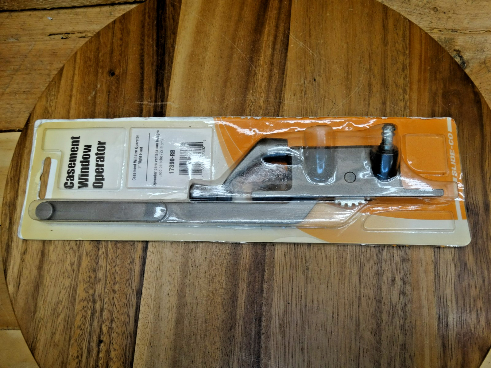 Slide Co. 9" Right Hand Casement Window Operator 17390-RB in BRONZE Tone