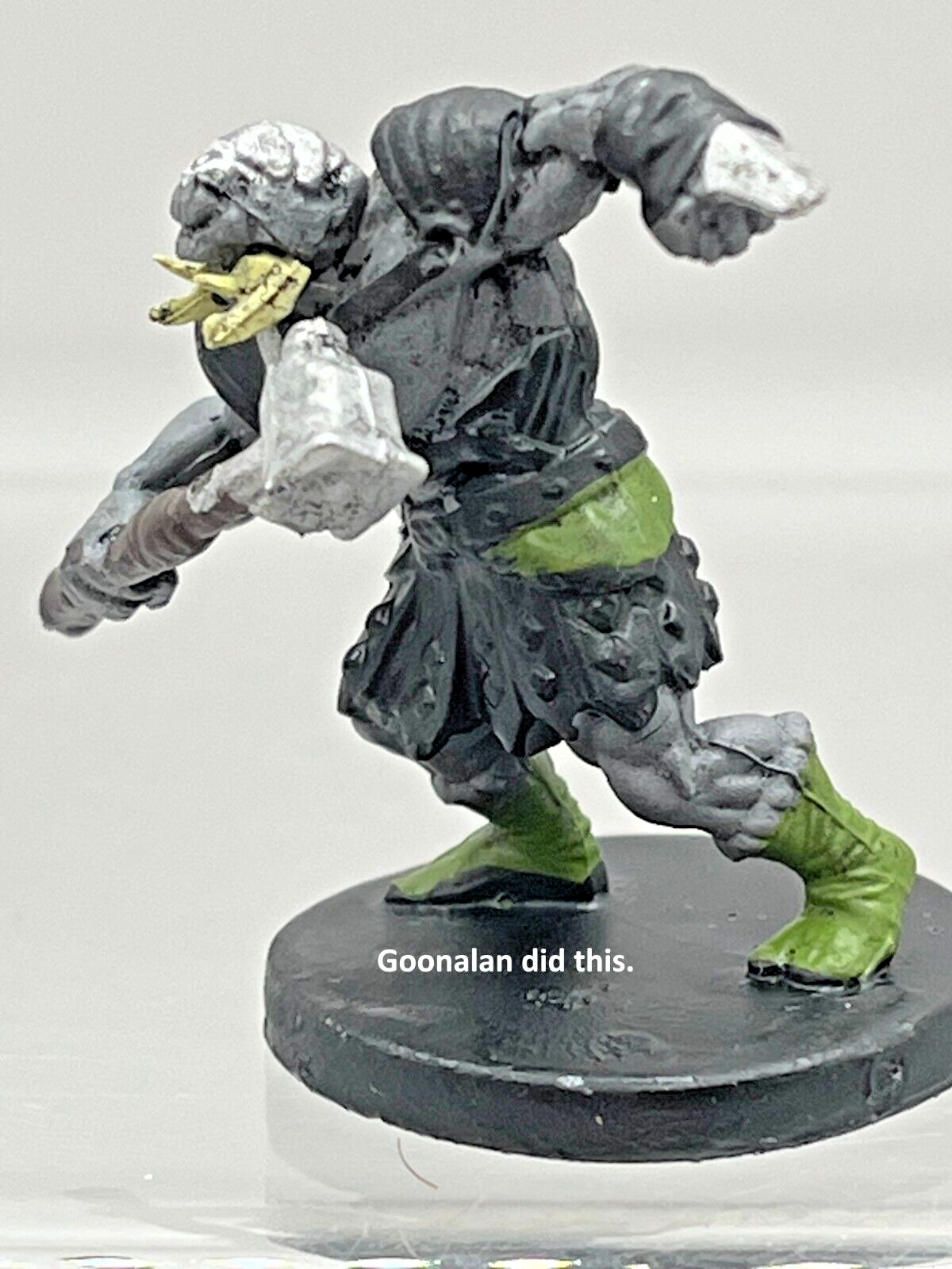 D&D Pathfinder Mini Monster Menagerie 2 07 Orc (Warhammer)