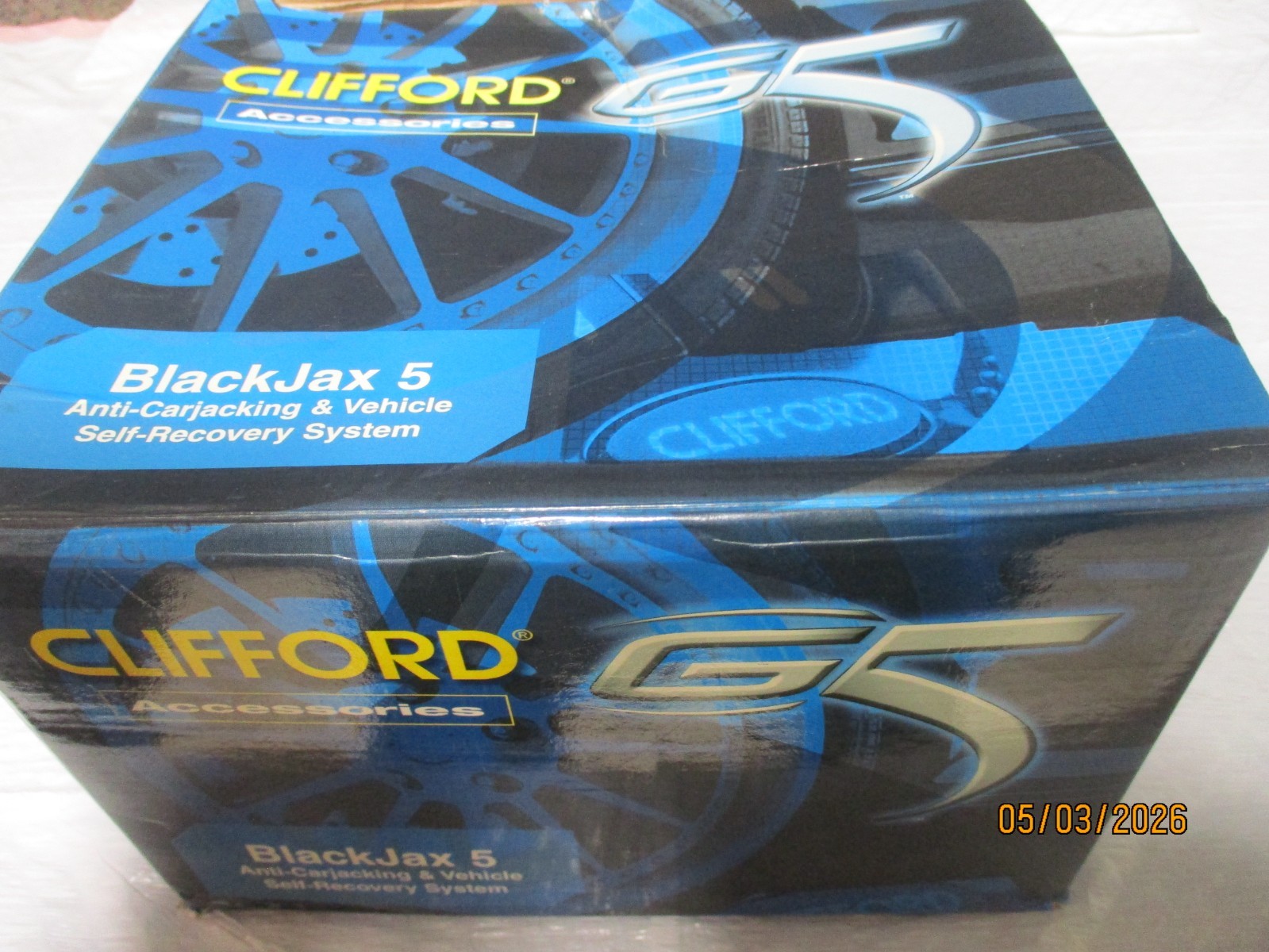 CLIFFORD BLACKJAX 5 ANTI CARJACKING SYSTEM BRAND NEW