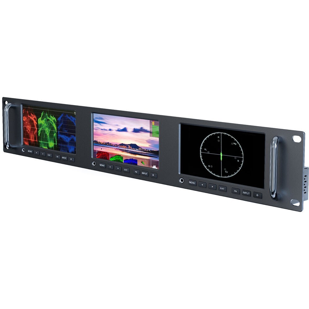 LILLIPUT RM-503S 3 X 5 inch Full HD 2RU Rack Mount Monitor 1920x1080 HDMI2.0