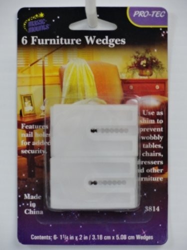 Magic Mounts Furniture Wedges - 6 Pieces