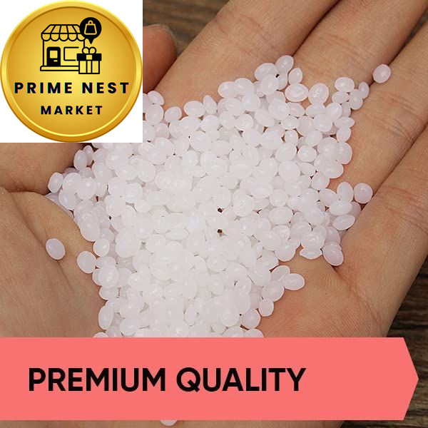 Thermoplastic Beads Pellets Mold-Able Polymorph 25 Grams All WHITE