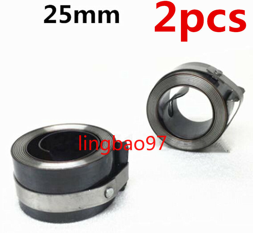 2pcs Bridgeport Milling Machine B178 R8 Spindle Quill Return Clock Spring 25mm