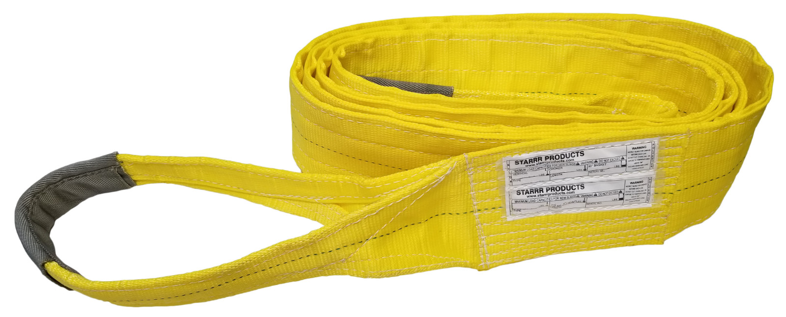 RECOVERY STRAP USA TOW 8" DOUBLE PLY 30FT. SLING AXLE LIFTING CRANE WRECKER