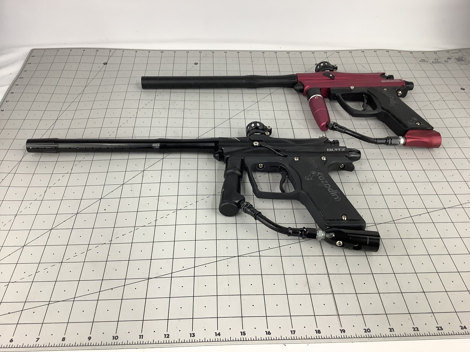 Azodin Blitz 3 And Kaos 2 paintball markers