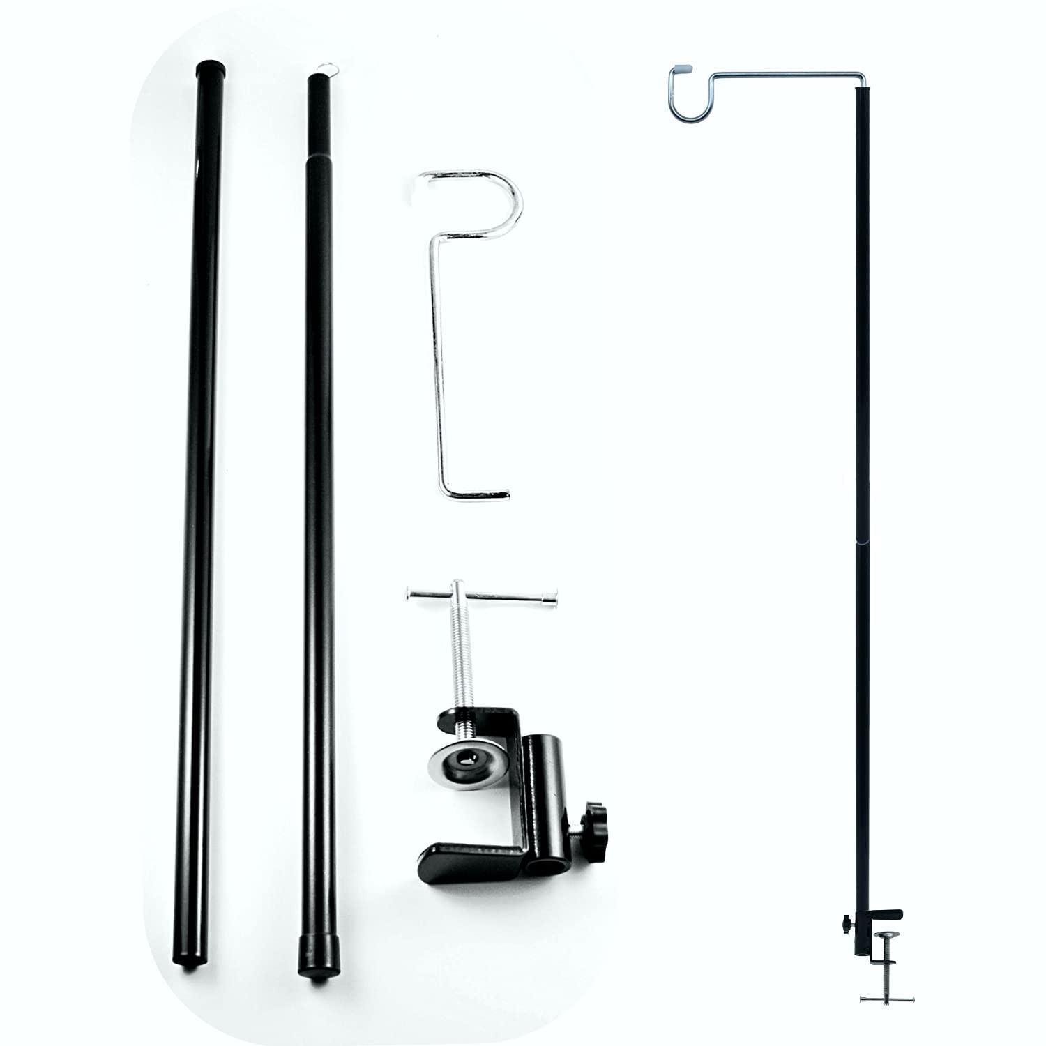 BATDIYOW Rotary Motor Stand Tool Flex Shaft Holder Hanger with Black