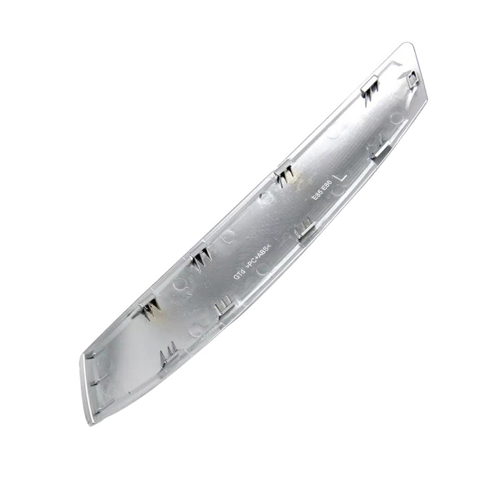 Left Side Door Inner Pull Handle Cover Matt Silver For BMW Z4 E85 E86 2002-2008