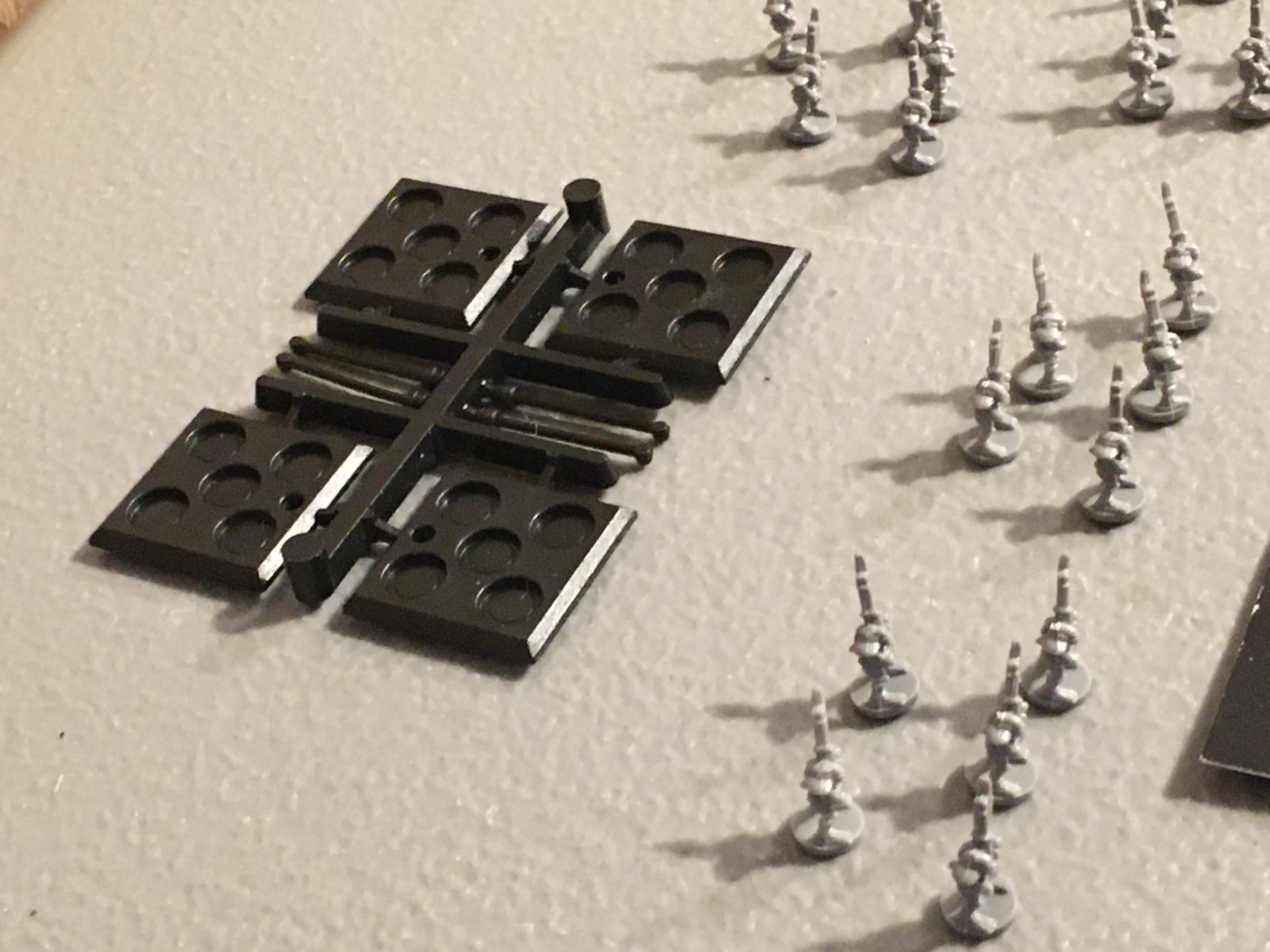 A39648 WARHAMMER EPIC 40K CHAOS SPACE MARINES ANDROIDS 4 STANDS GW GAMES WORKSHO