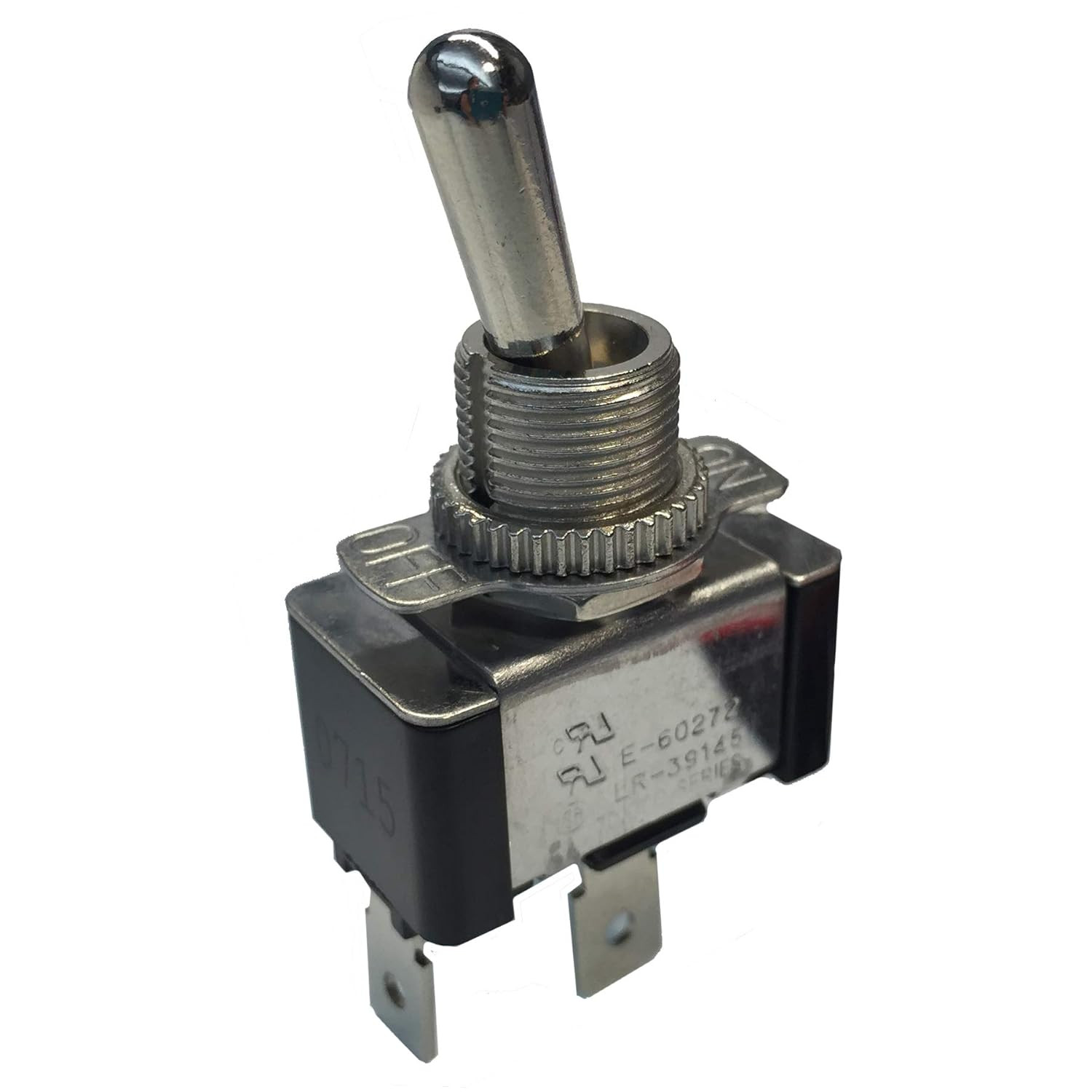 GSW-122 Electrical Toggle Switch, SPST, ON-OFF, 21 A/14V DC, Spade Terminal, Sin