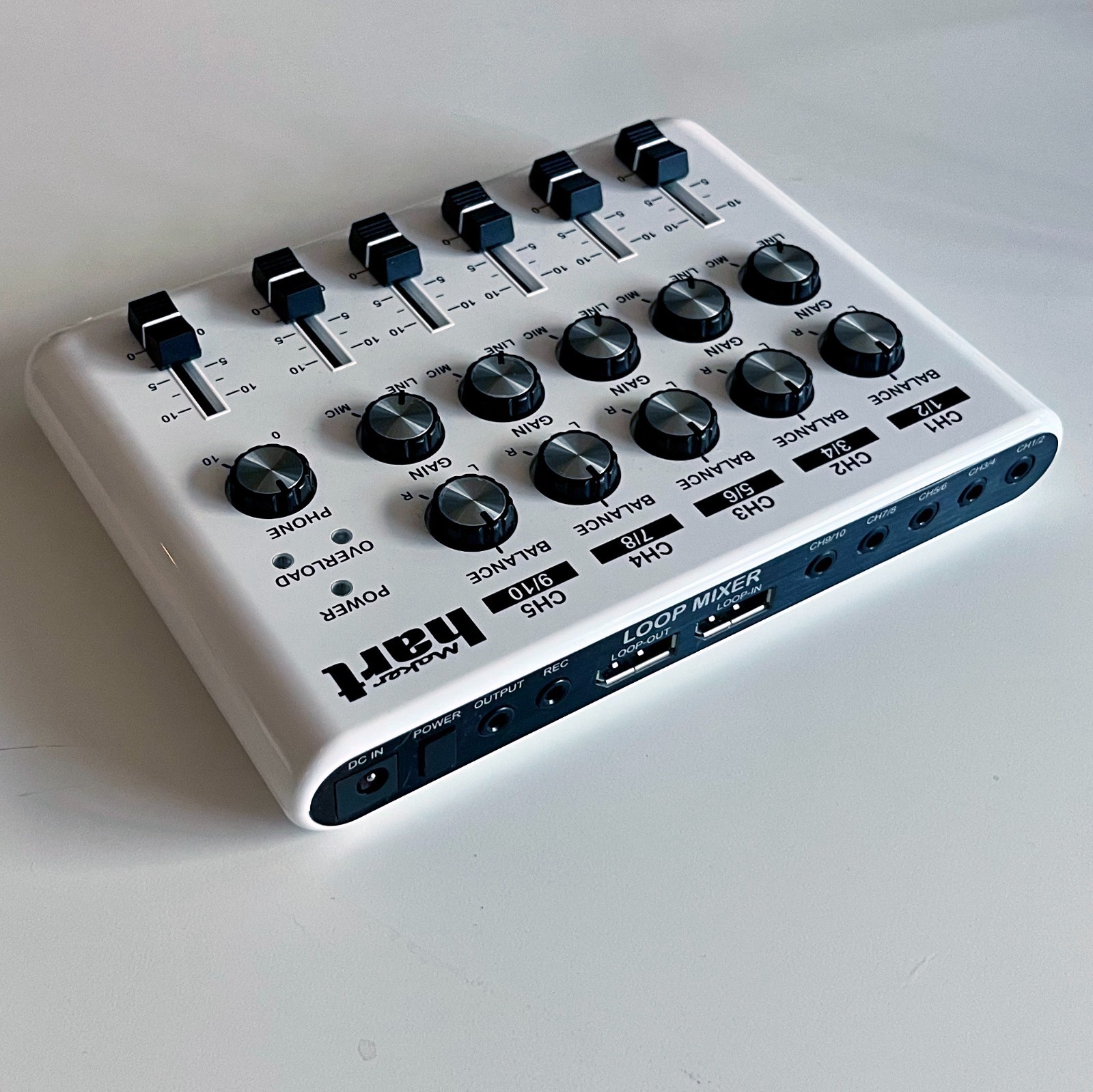 Maker Hart LOOP MIXER | 5-Channel Compact Stereo Audio Mixer
