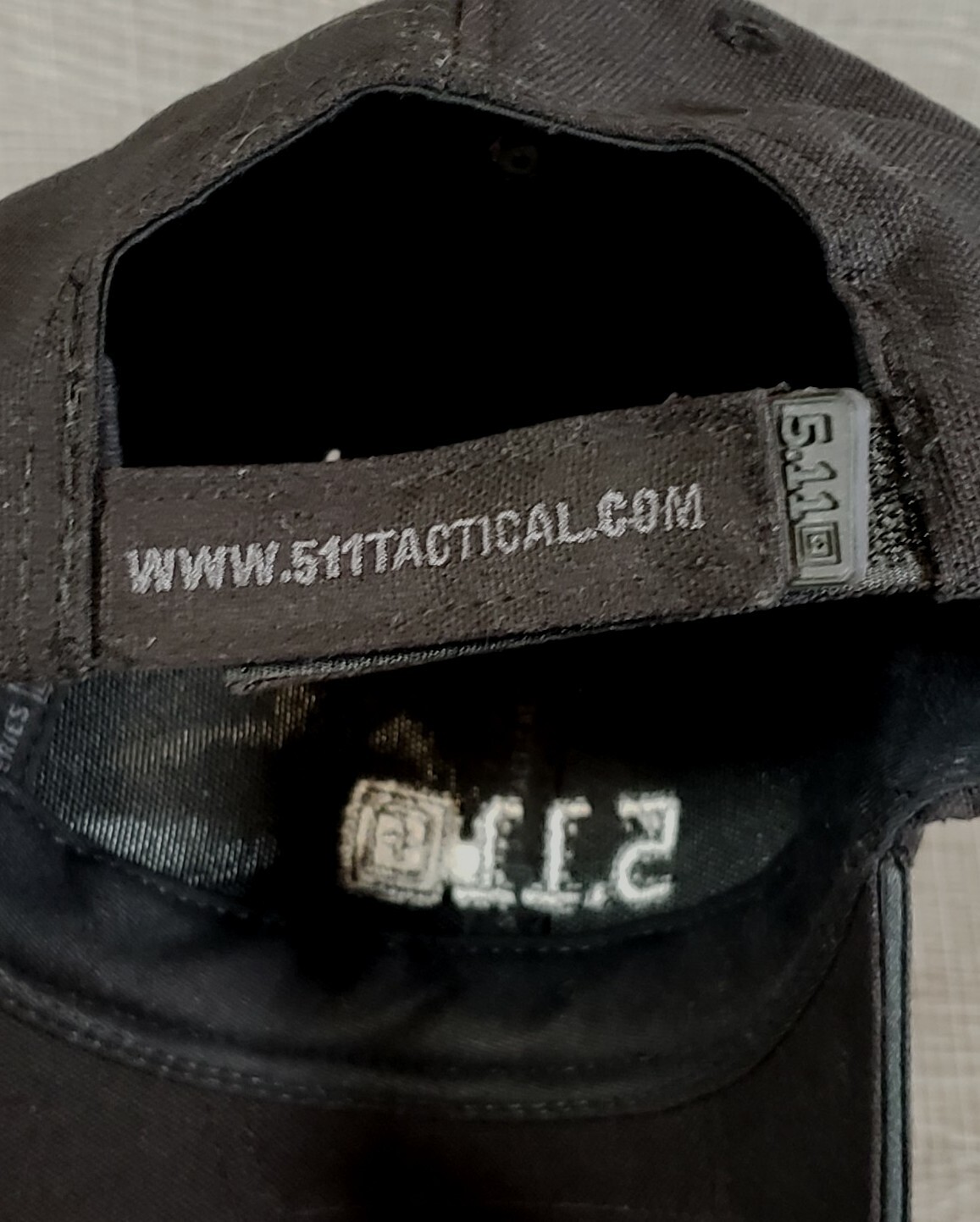 5.11 Tactical Always Be Ready 2022 Baseball Hat Cap Black Gray Adjustable NWT