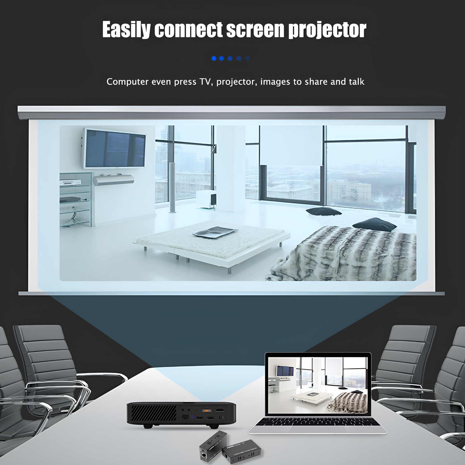 HDMI 1080P Extender up to 200ft over Cat5 Cat6 Ethernet Network LAN Cable 60m
