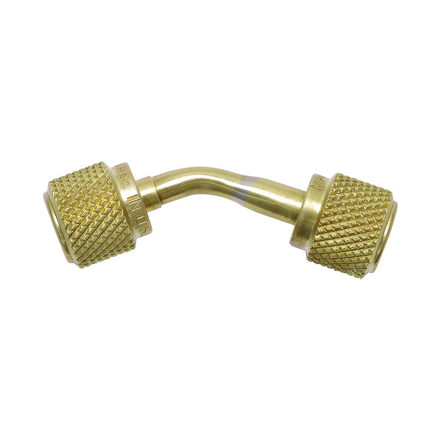 Uniweld UVGA Vacuum Gauge Adapter 1/4 x 1/4 in Female Flare, hose nut with gaske