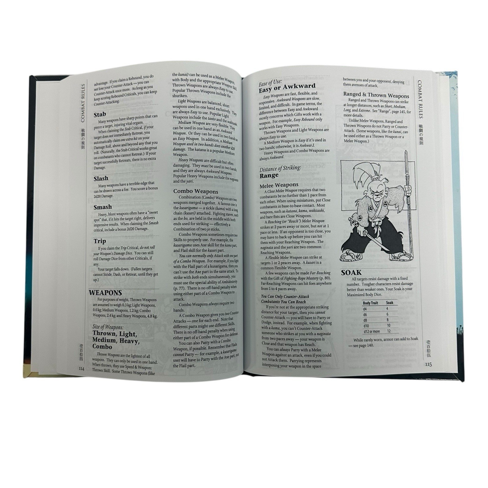 USAGI YOJIMBO: ROLE-PLAYING GAME (SGP5001) By Pieter Van Hiel **Excellent**