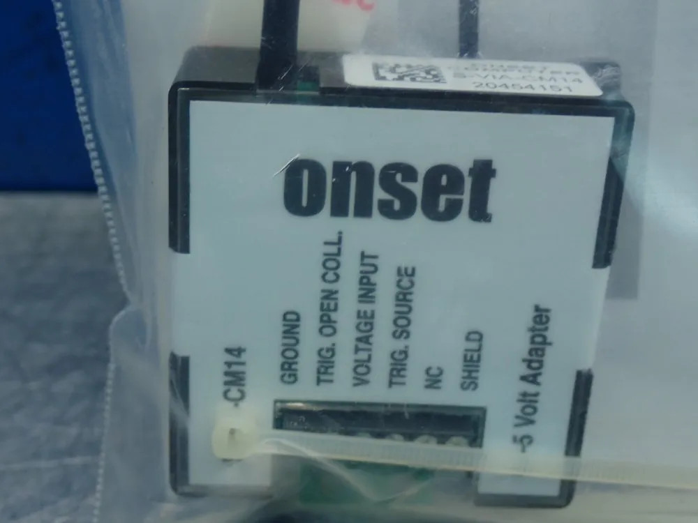 ONSET COMPUTER VOLTAGE INPUT ADAPTER SENSOR S-VIA-CM14