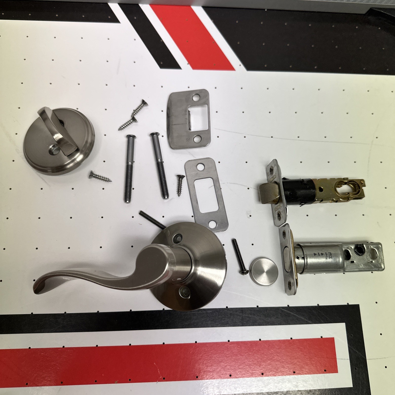 Schlage Inside Handleset  Satin Nickel Front Door Lock