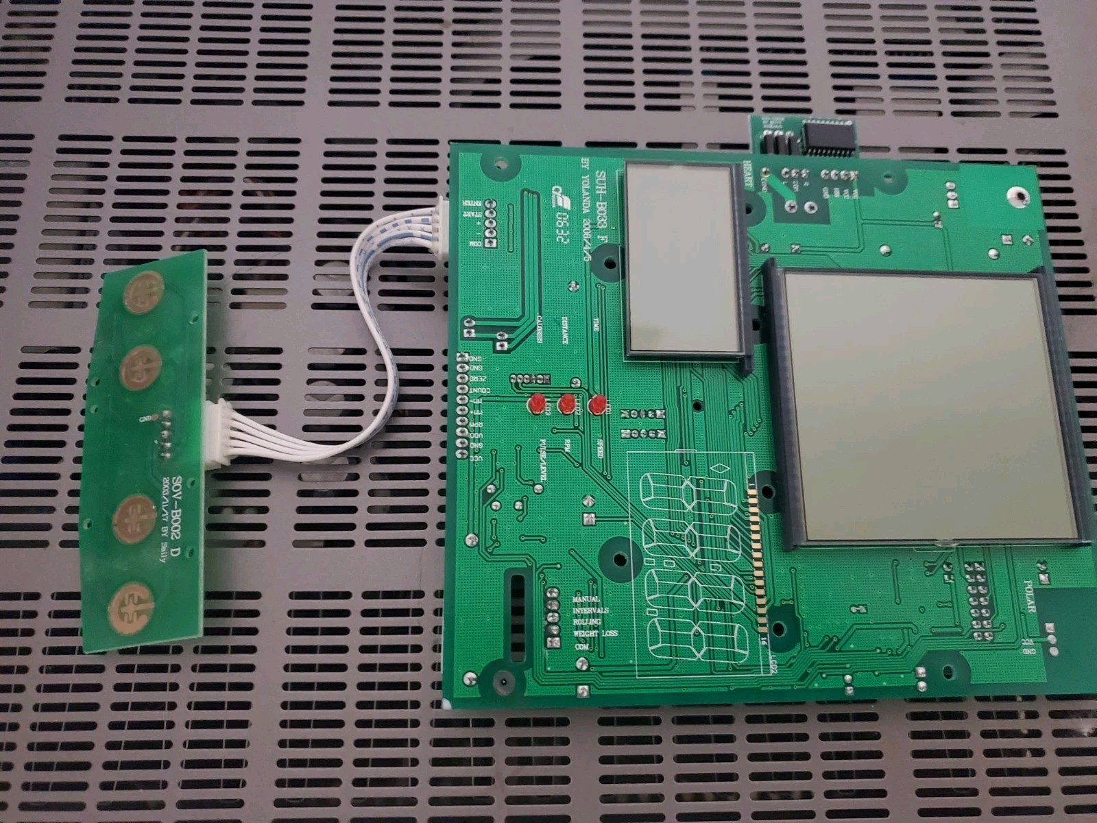 Horizon E95 Elliptical Control Screen Console Board SUH-B033 S00-C055E Yolanda