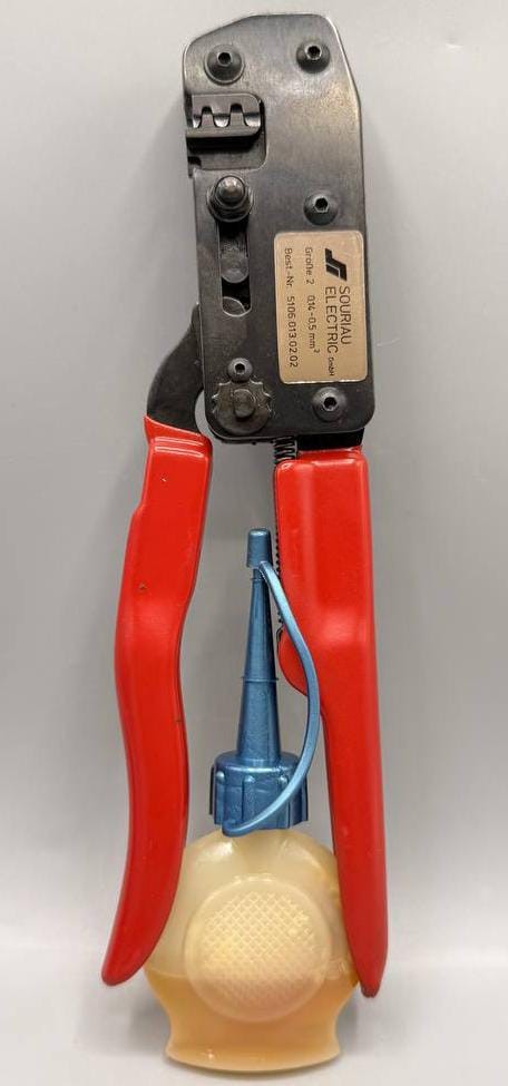 Souriau Electric 5106.013.02.02 Crimp Tool Kit DIN 41612 0.14-0.5mm² NOS New Box