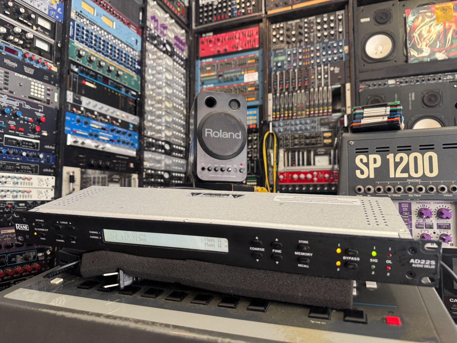 Rane AD22S 2-Channel Dual I/O Audio Delay Unit Rack  ARMENS