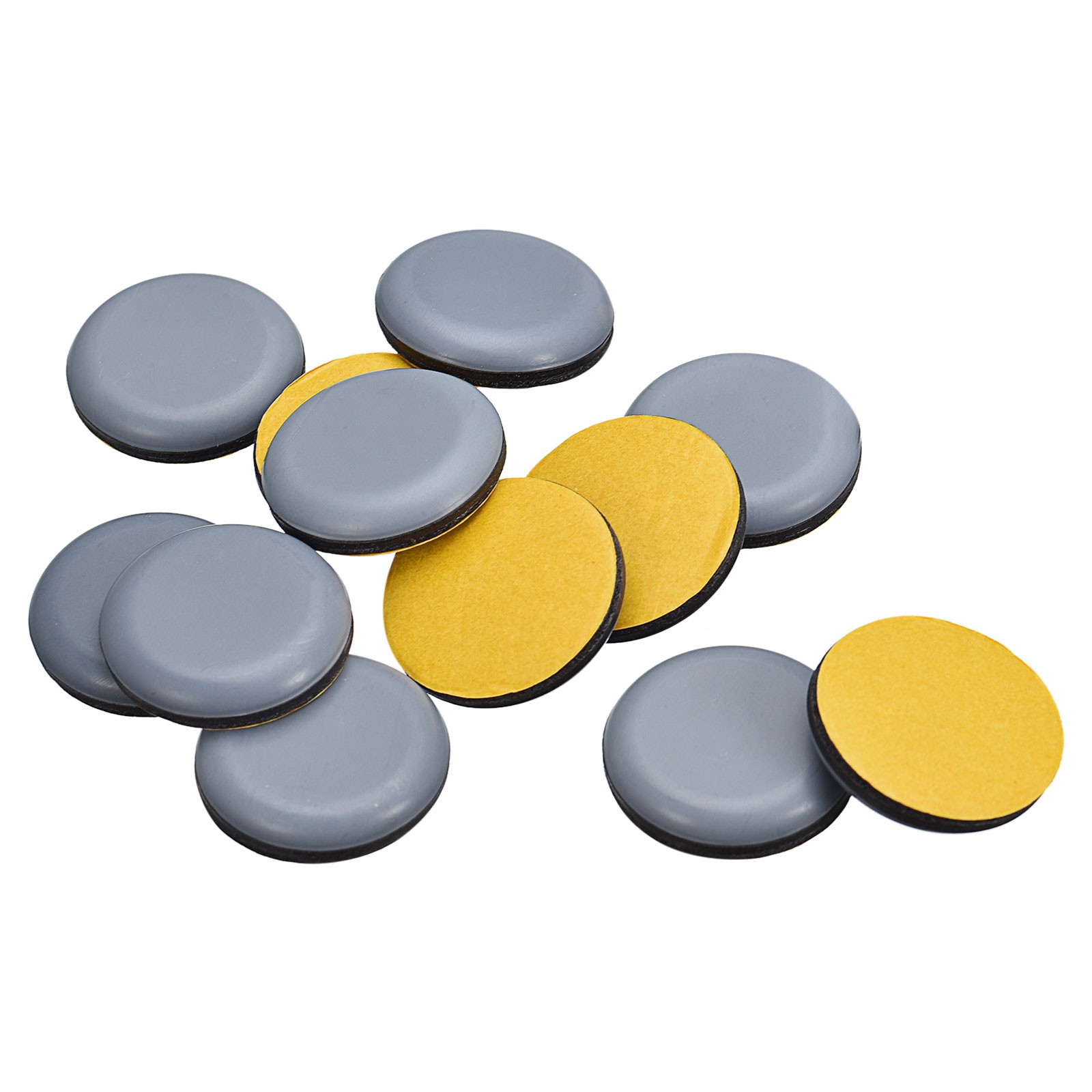 Furniture Sliders, 24Pcs 1-1/6" PTFE Round Appliance Slider, Self-adhesive
