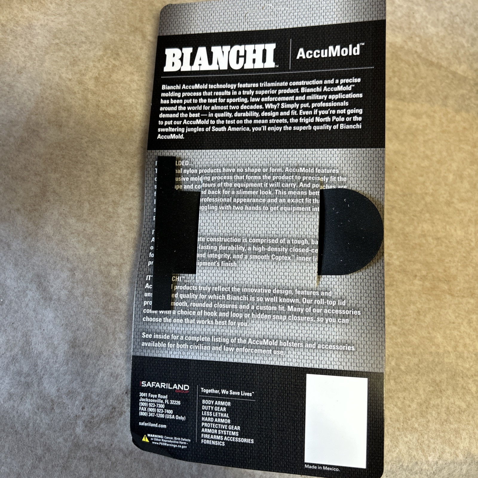Bianchi Accumold Compact Light Holder, Size 2 Style# 7326