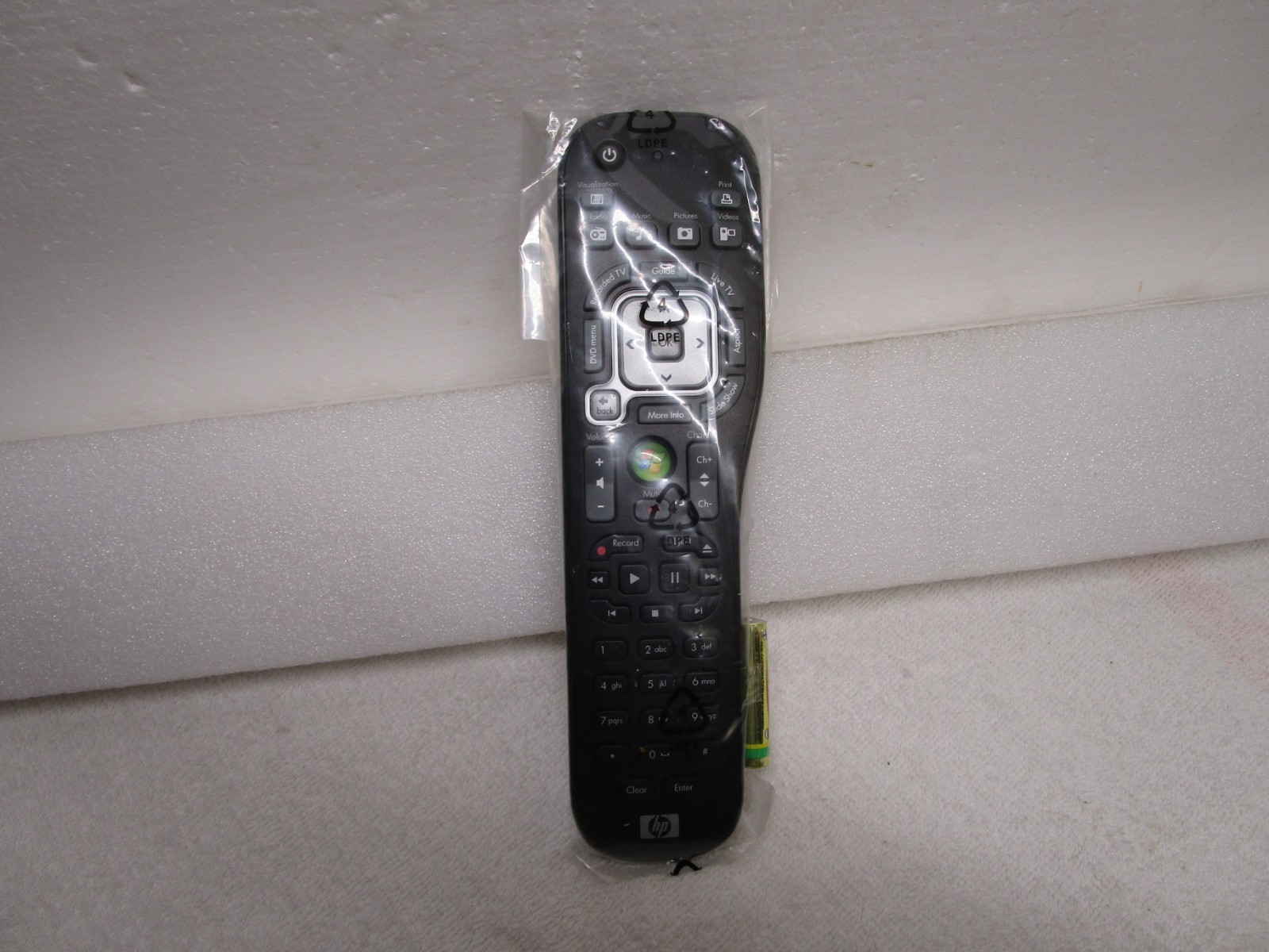HP Original 5070-2583 Remote Control For Windows Media Center NEW With Batteries