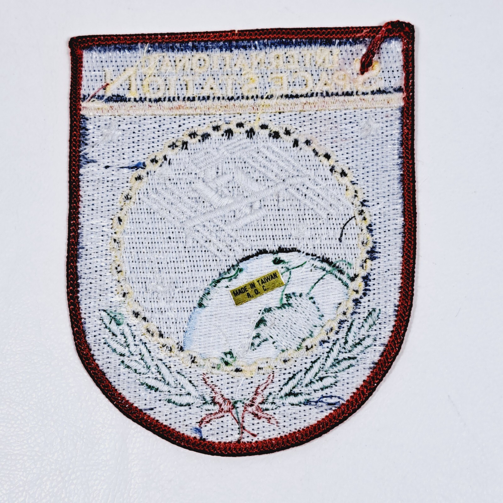 ISS International Space Station NASA Embroidered Patch