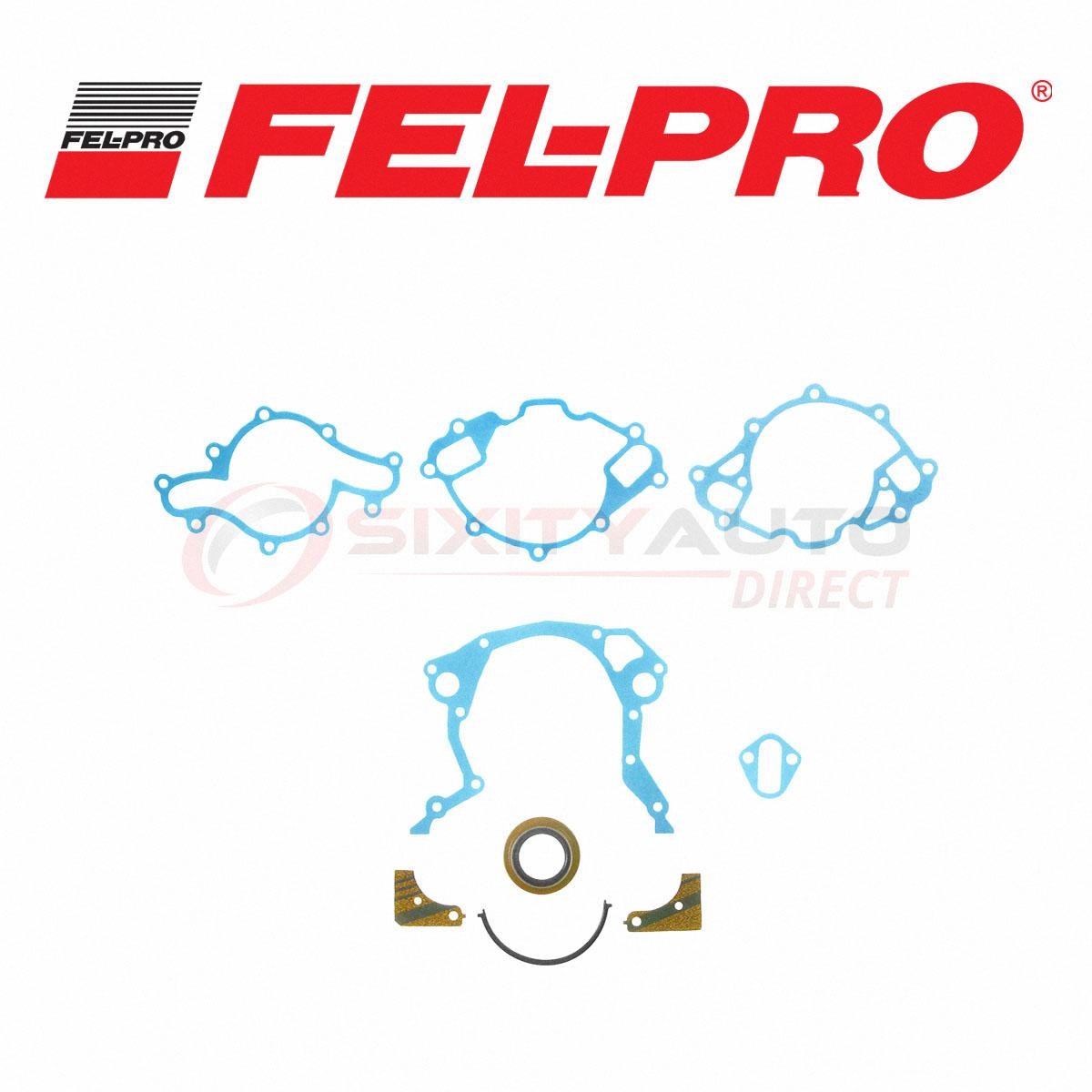 Fel-Pro Engine Timing Cover Gasket Set for 1979-1996 Ford F-150 5.0L 5.8L V8 pg