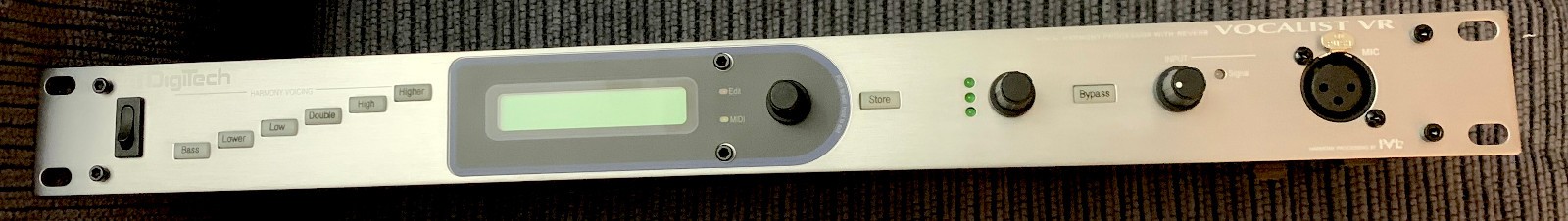 DigiTech Vocalist VR Harmonizer Vocal Harmony Processor OPEN BOX DEMO !