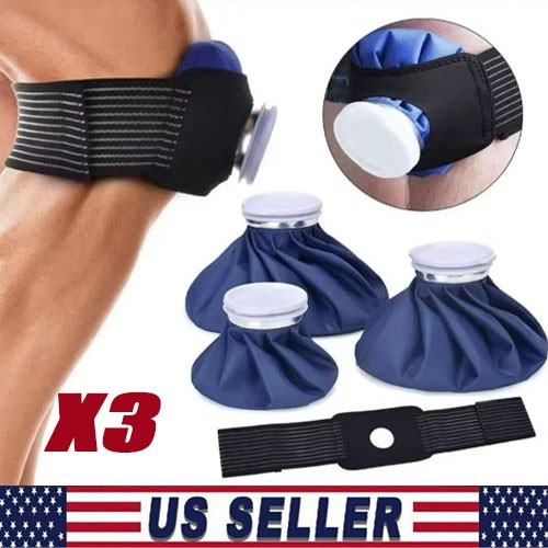 Ice Bags Packs Knee Neck Reusable Cold Relief Pain Headache Sport Injury