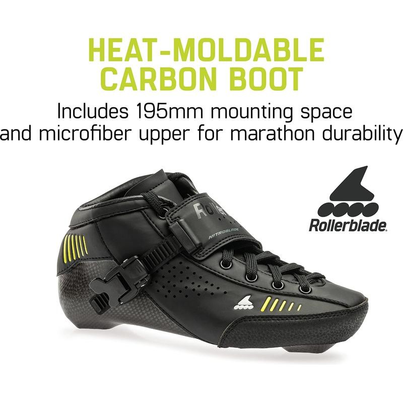 Rollerblade Nitroblade Boot Black 10 -Open Box