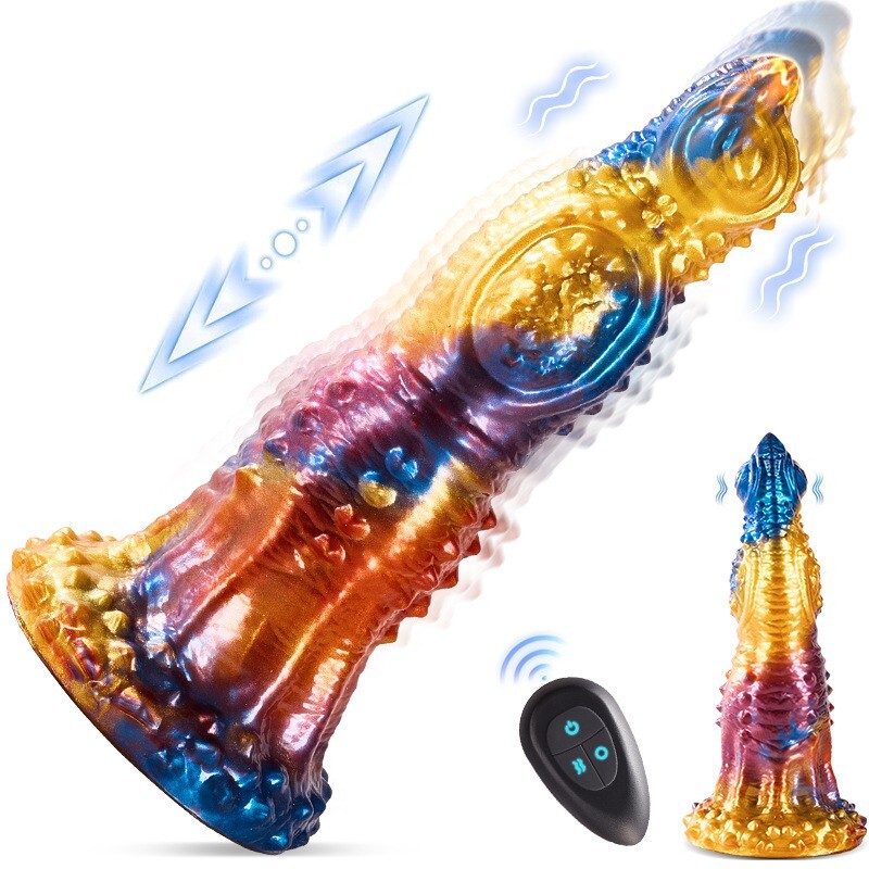9Inch Huge Realistic Monster Dildo Thrusting G-spot Fantasy Dildoe Women Sex Toy