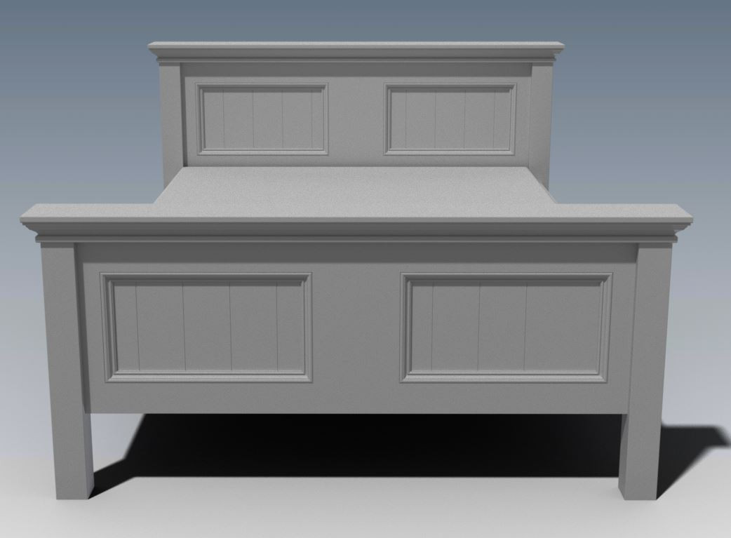 BUILDING PLANS FOR CRAFTON QUEEN SIZE TIMBER BED - MAKE YOUR OWN & SAVE $$$