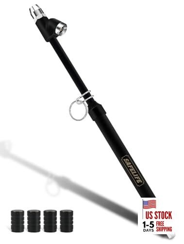Tire Pressure Gauge Heavy Duty, Dual Head Air Chuck Tire Gauge 10-150 PSI,