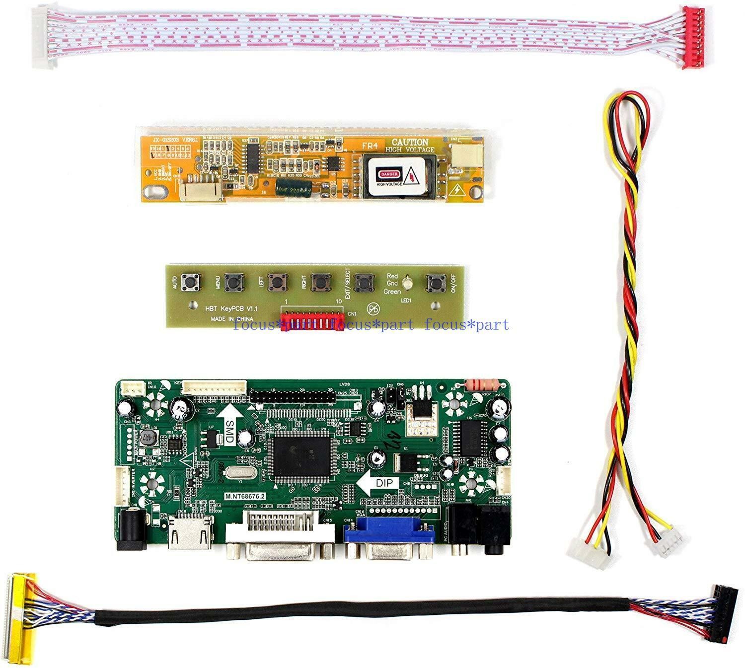 Kit for LTN150XB-L03 HDMI+DVI+VGA LCD LED screen Controller Board