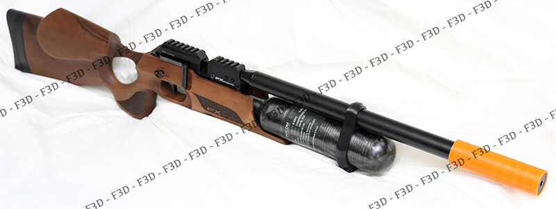 FX Crown & FX Impact Barrel Band Custom 3D Printed pcp