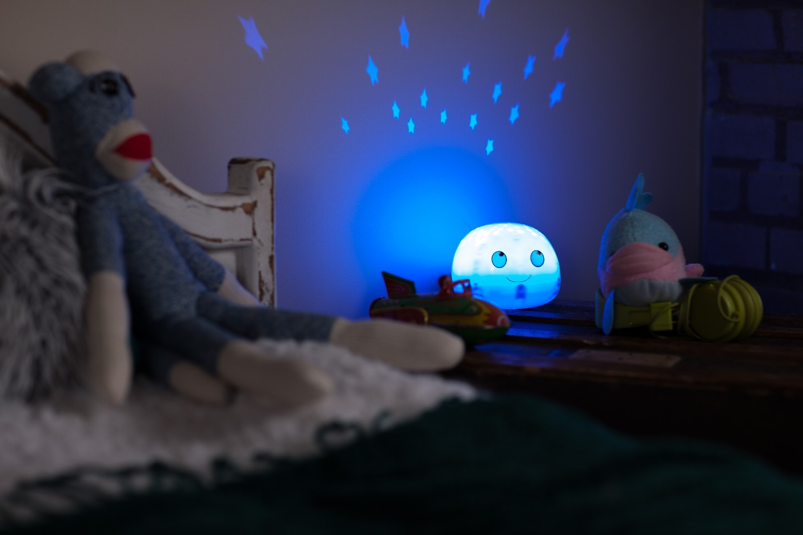 Night Light Starlight Projection Light with Music - Beetlestar "Music Whale"