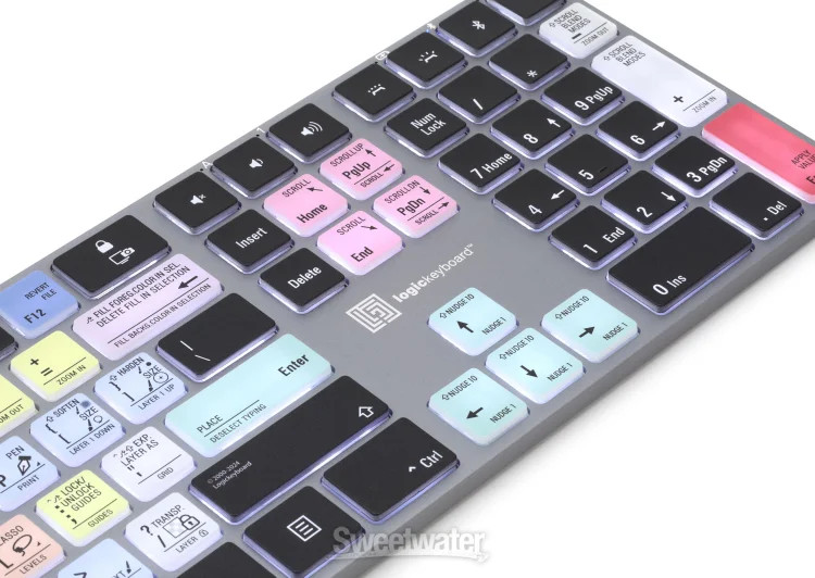 LogicKeyboard Titan Wireless Backlit Keyboard for Adobe Photoshop - Windows