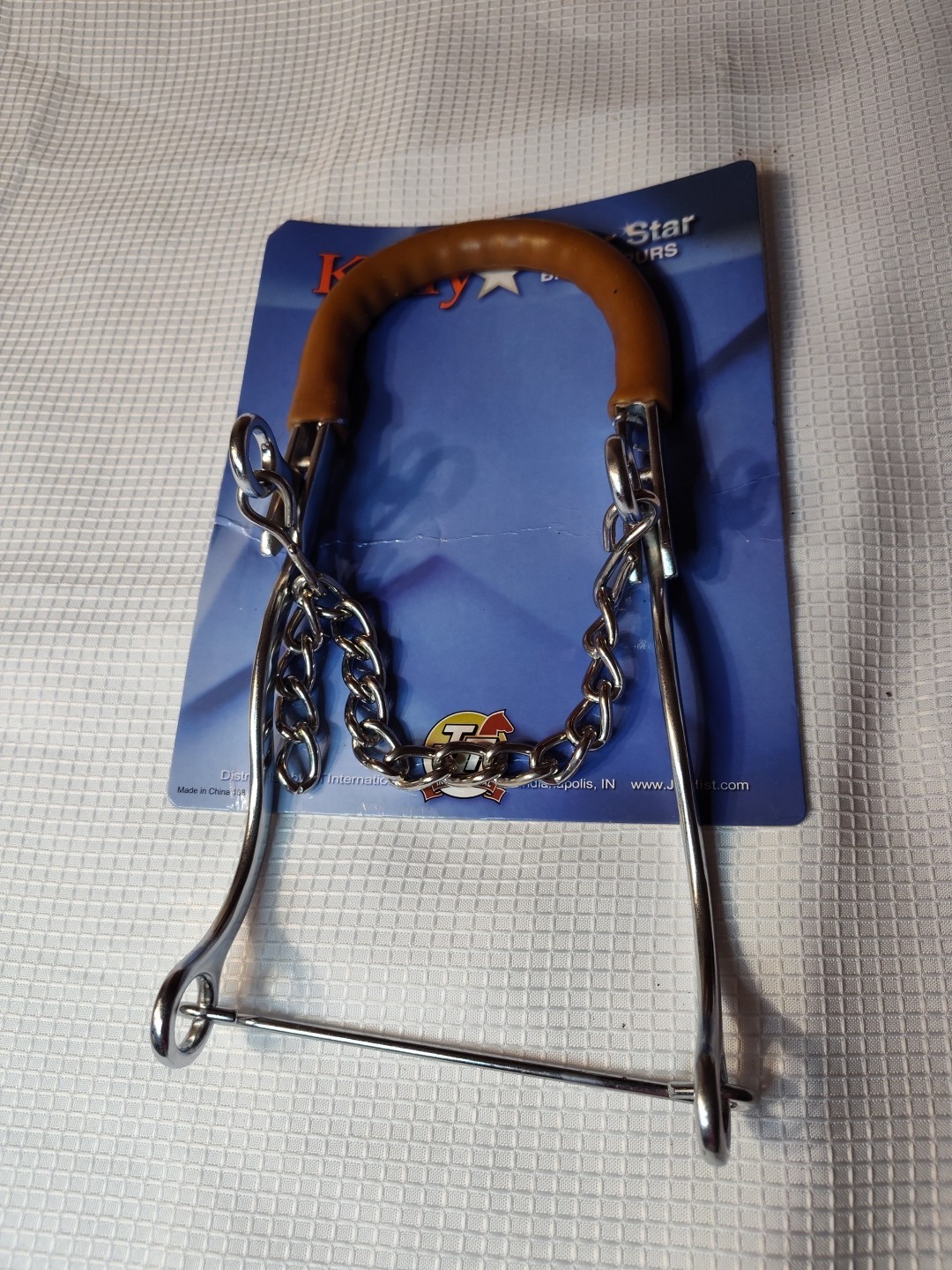 Hackamore - Stainless Steel  Gum Rubber Nose (Horse)