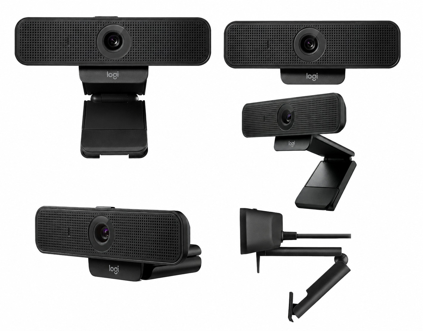 Logitech C925e Webcam with HD Video and Built-In Stereo Microphones Black