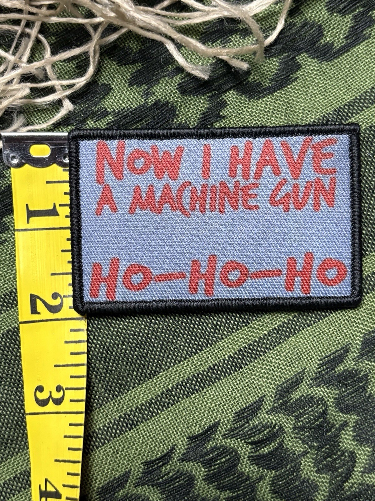 Nakatomi Die Hard Funny… Morale Patch ~3x2” Hook & loop Tactical Gear Patch