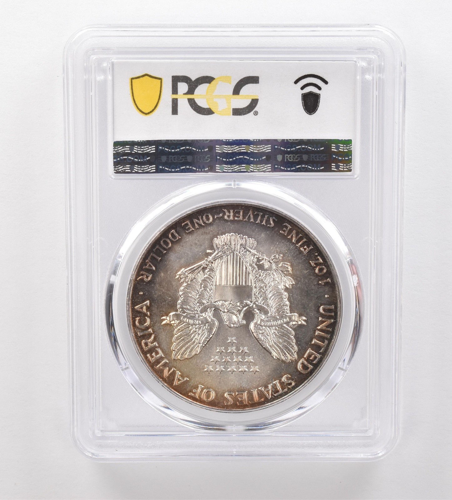 1988 American Silver Eagle MS66 PCGS Beautiful Tone *1989