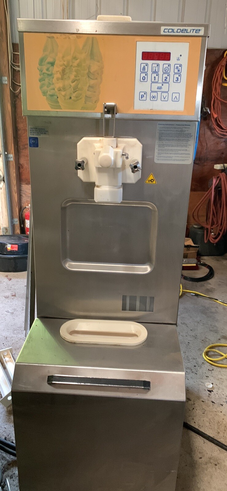 Coldelite Soft Serve Ice Cream Frozen Yogurt Machine