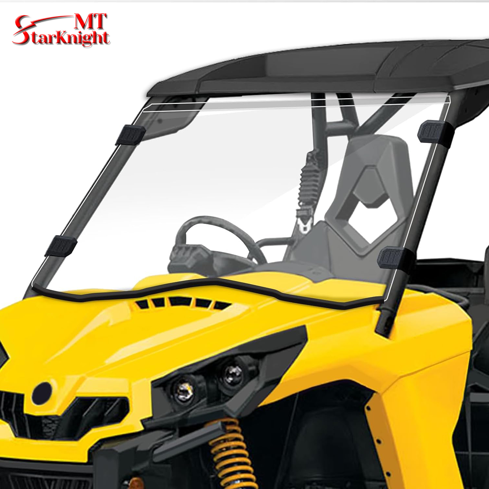 Anti-UV Full Windshield For 2011-2020 Can Am Commander 800/1000 Front Windon US