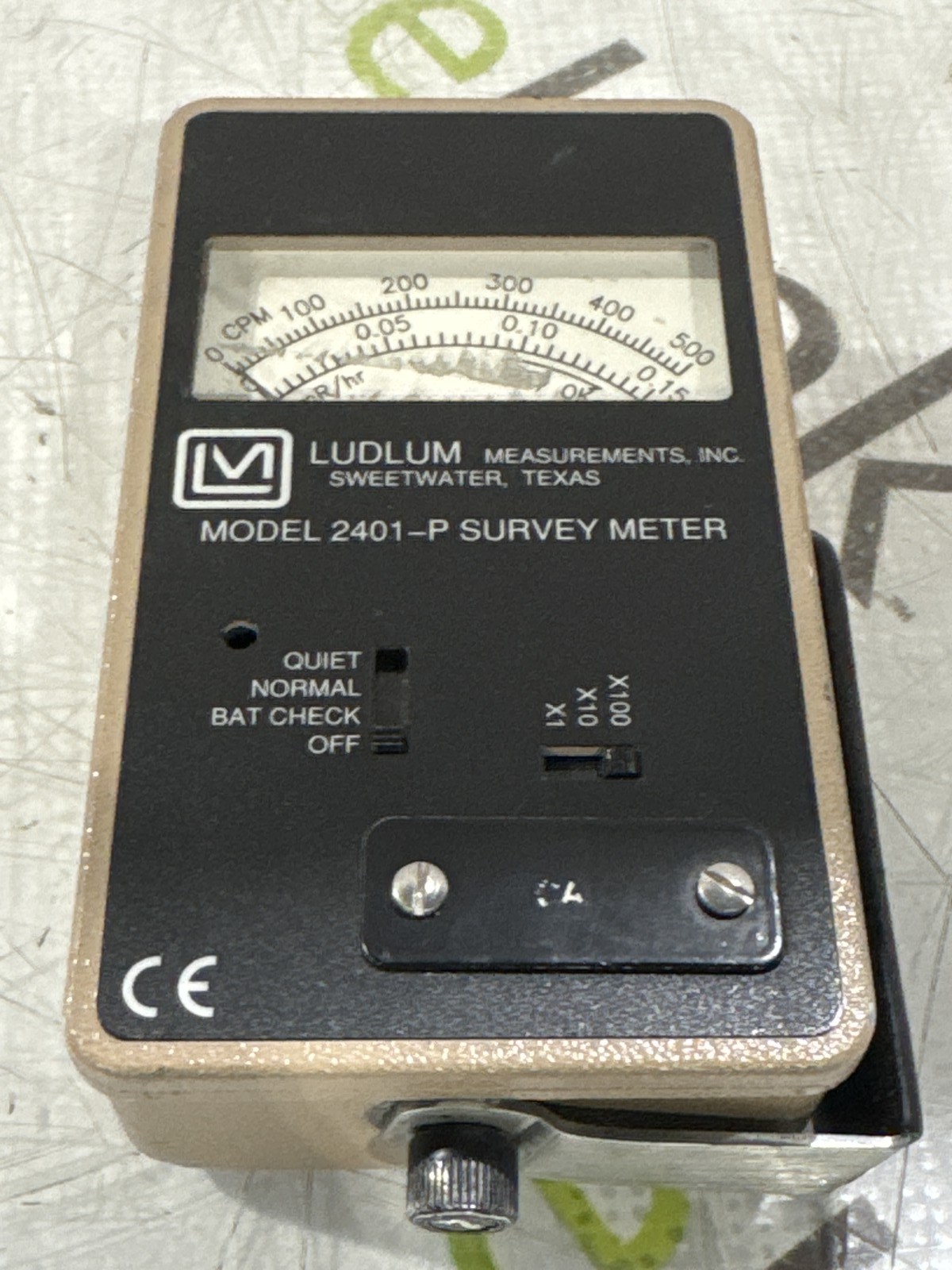 Ludlum Measurements Model 2401-P Survey Meter