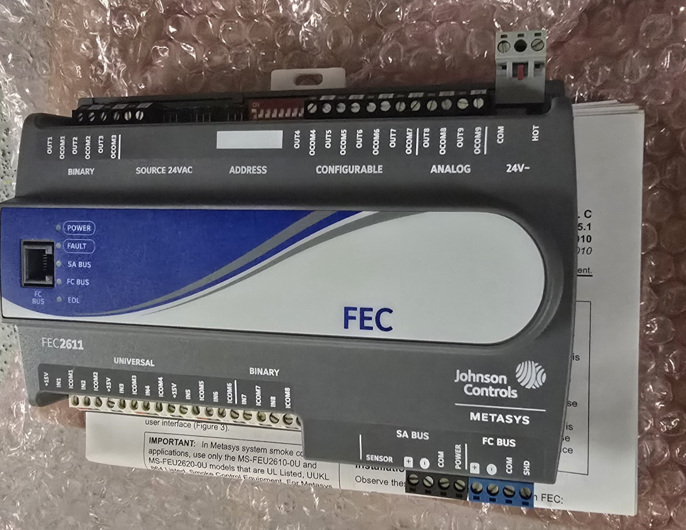 Johnson Controls MS-FEC2611-0 JCI