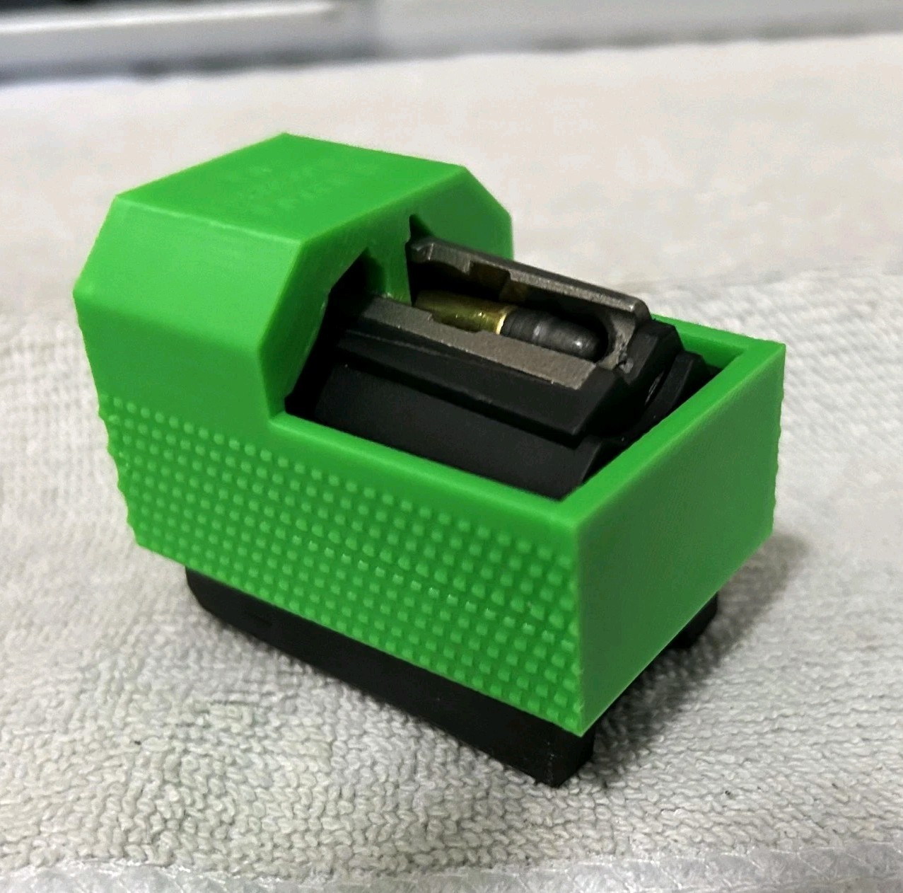 Hammerli Force B1 Magazine Speed Loader / Thumb Saver - Green Color