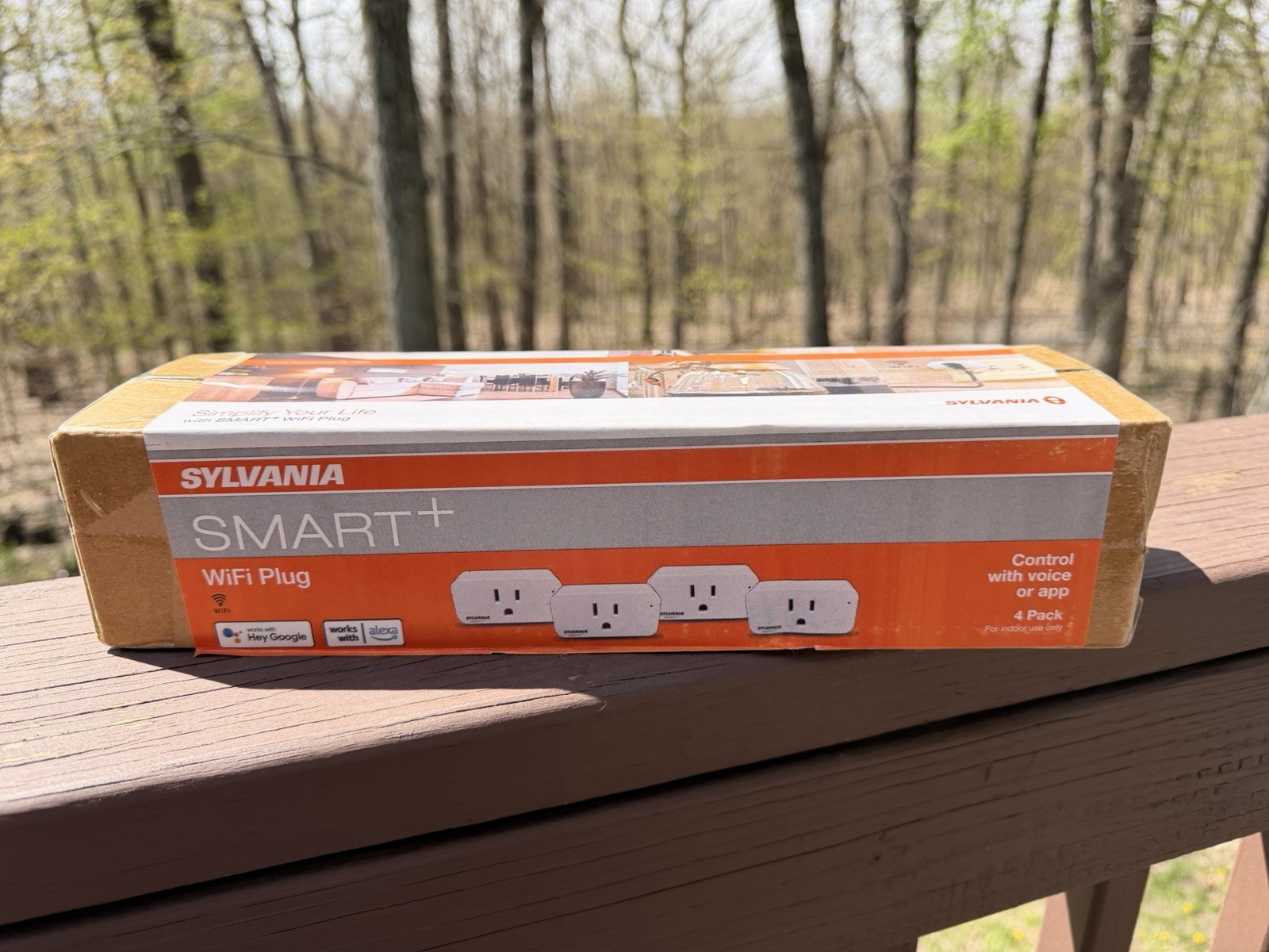 Sylvania WiFi Smart+ Plus Plugs (4-pack) | Google Alexa