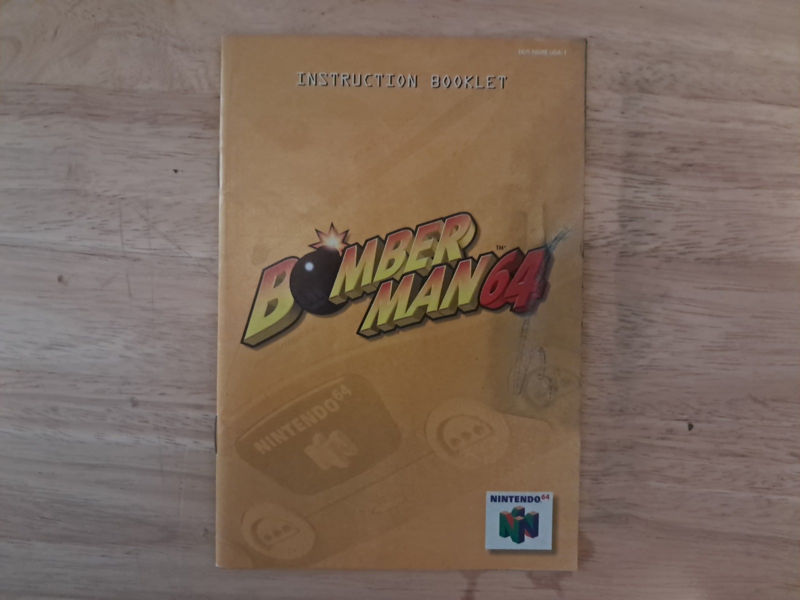 Bomberman 64  |  Nintendo 64  |  Manual